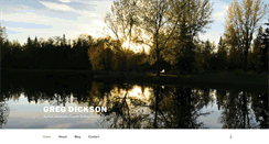 Desktop Screenshot of gregdickson.ca